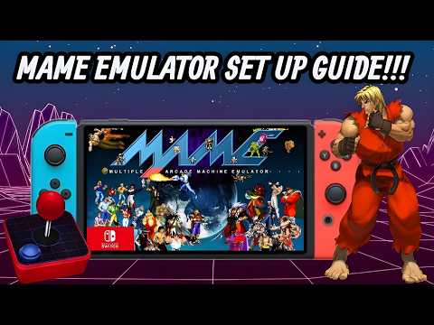 MAME-NX Emulator Set up guide for the Nintendo Switch!!! - YouTube