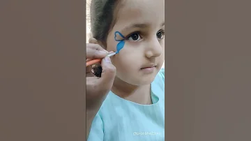Butterfly FACE PAINTING Shorts Trending Viral 
