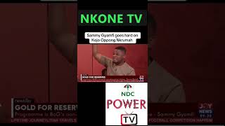 GoldBod CEO Sammy Gyamfi Goes Hard On Kojo Oppong Nkrumah
