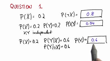 Probability Solution - Artificial Intelligence for Robotics