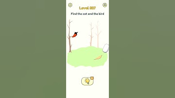 Find the Cat and Bird level 527 #dop2 #trending #youtubeshorts