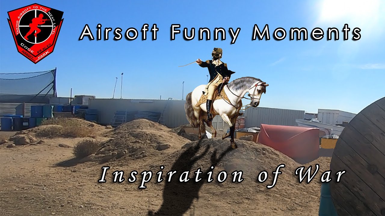 Basically Code Red Airsoft Park - Inspiration of War - Airsoft Funny Moments & Gameplay