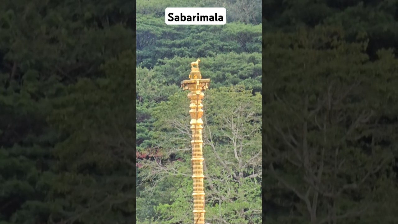 DRONE VIEW OF SABARIMALA'S SANNIDHANAM! | Ayyappan Temple 4K Aerial Video