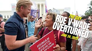 The Day Roe v Wade OVERTURNED
This is the scene and raw reactions from June 24,2022 when Roe v Wade (Dobbs) was overturned. The Day Roe v Wade OVERTURNED