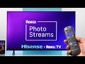 Hisense Roku TV: How to Set Up Roku Photo Streams & Personalize Screensaver!