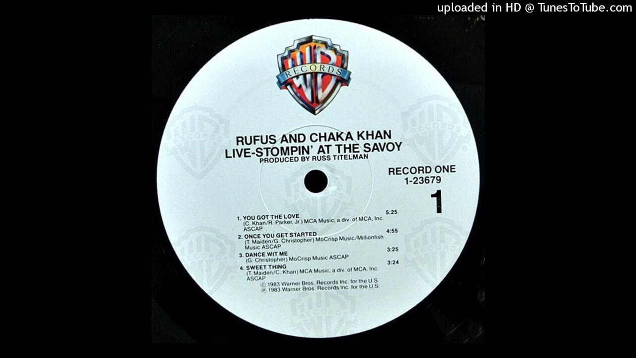 Rufus And Chaka Khan Sweet Thing YouTube