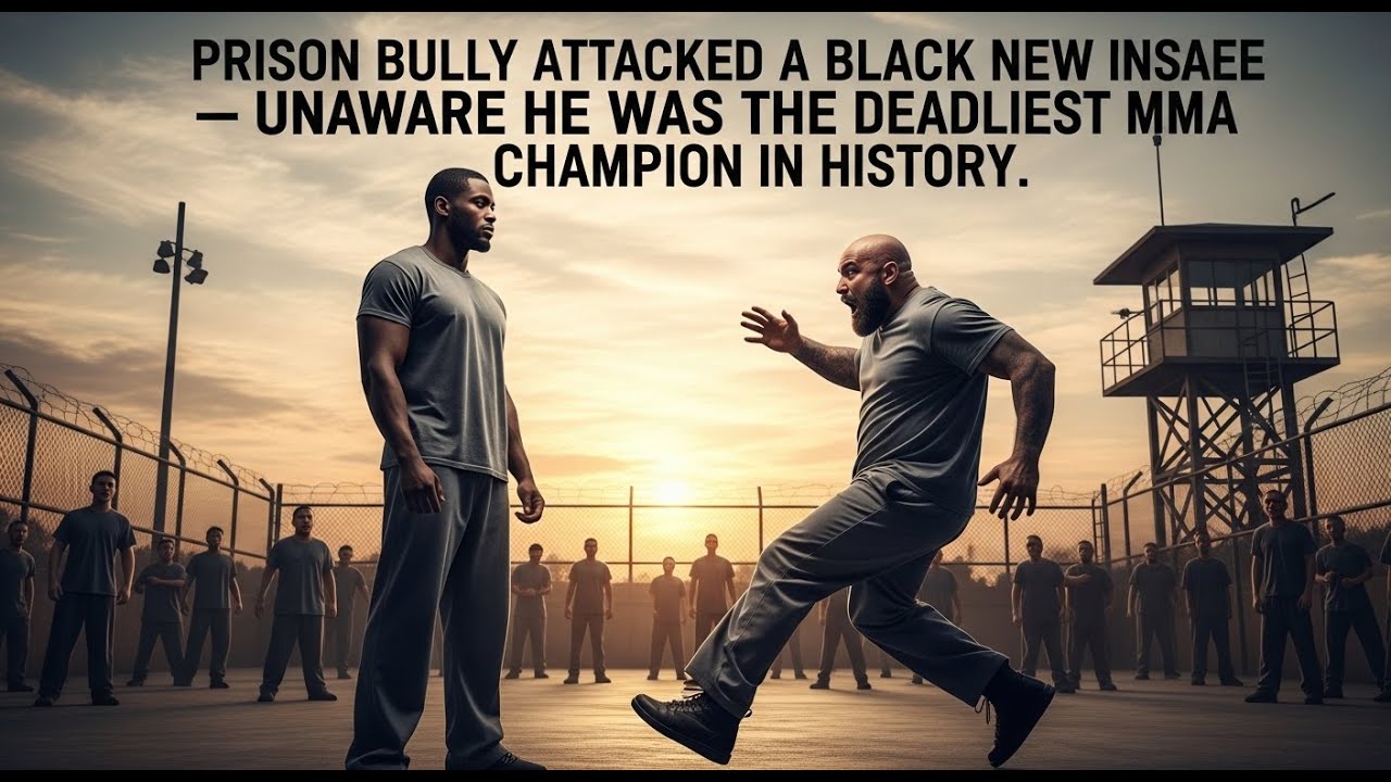 Prison Bully Attacked a Black New Inmate — Unaware He Was the Deadliest ...