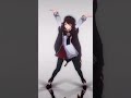 【原神/genshin impact】胡桃/ハオ【MMD】#mmd #genshinimpact #hutao #shorts