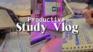 Study Vlog | uni, notas, café, días productivos conmigo