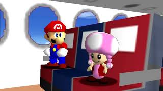 Toadette&#39;s first time flying