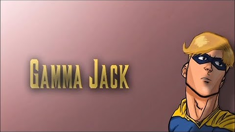 Gamma jack animation for edits 4k  (NOT MINE)