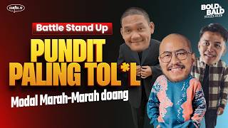 Cara Paling Sopan Ngatain Fans Madrid di Depan Coach Justin - Bold &amp; Bald Battle Stand-Up Comedy