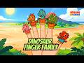 Dinosaur Finger Family Song 🦖🦕 | ROAR! Fun Sounds & Nursery Rhymes for Kids
