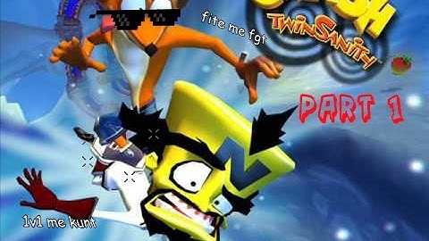 Crash:Twinsanity [PS2] Playthrough: Part 1- No Commentary.