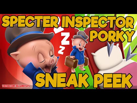 SPECTER INSPECTOR PORKY SNEAK PEEK AND INFO - LOONEY TUNES WORLD OF MAYHEM
