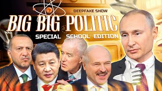 Putin, Biden, Trump and Others in Russian School. Big Big Politic Special
