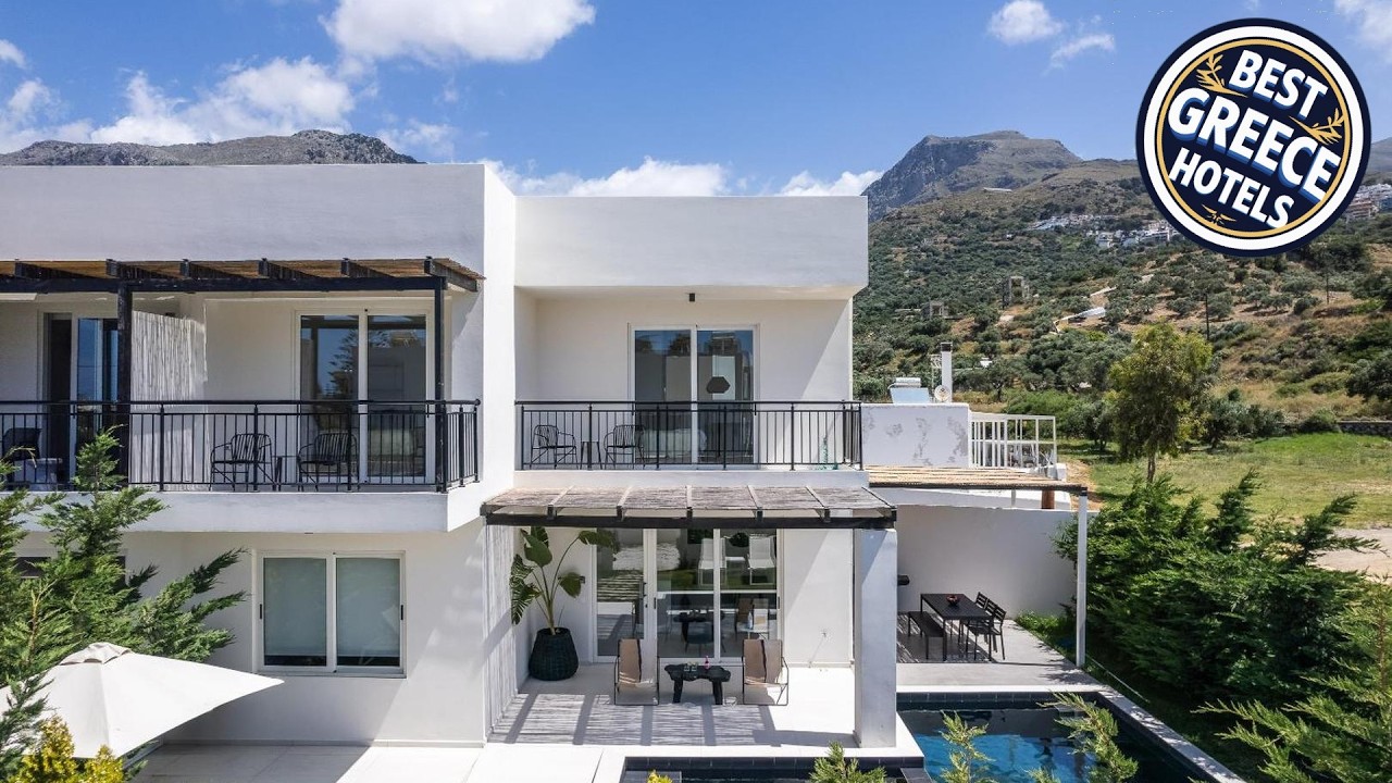 Modern villa Casa Filo Verde with private pool & Bbq,200m from the beach | Greece 🏩