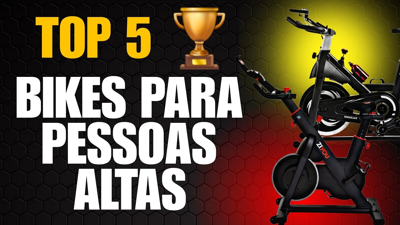 BICICLETA ERGOMÉTRICA PARA PESSOAS ALTAS | TOP 5 🏆