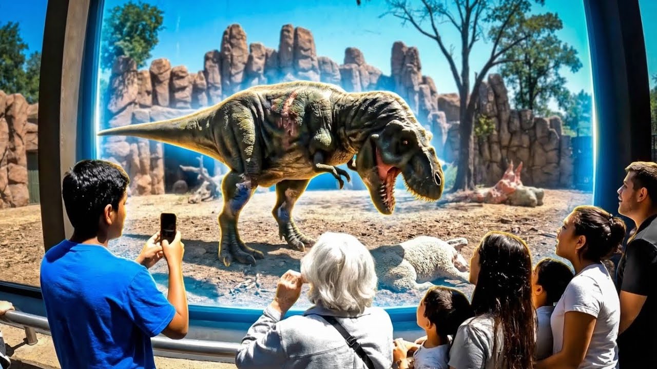 Visited a REAL Dinosaur Zoo… and It Was Terrifying 🦖
