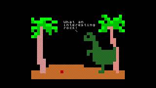 Deadly Meteor Kills A Dinosaur - ZX Spectrum demo