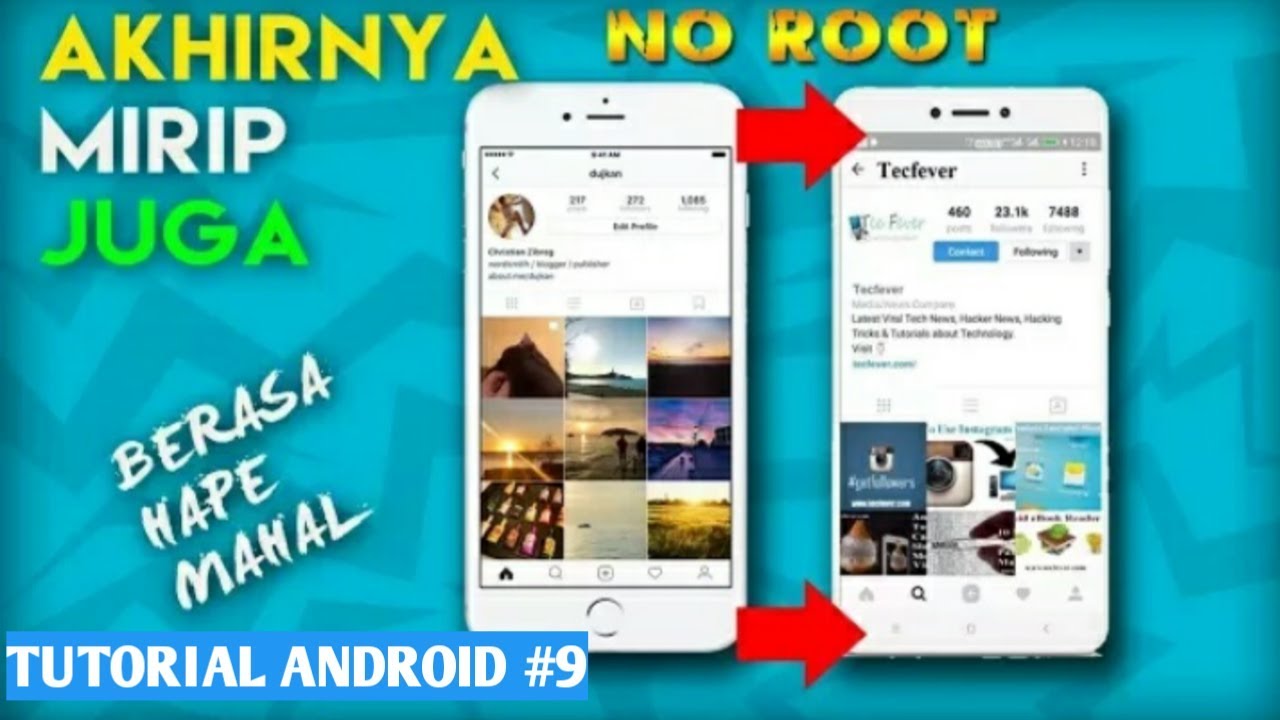 Cara Ubah Tampilan Instagram Android Seperti IOS IPhone Tutorial