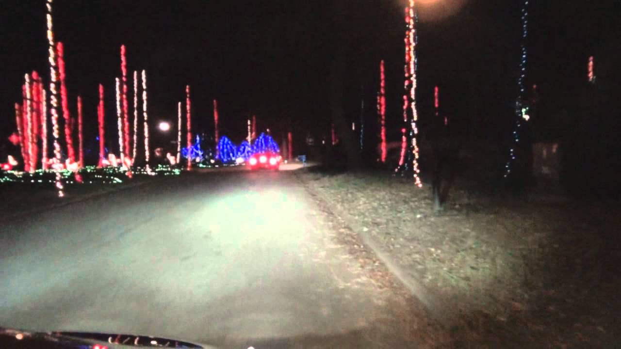 jacksonville beach florida christmas lights december 2011 youtube