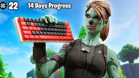 2 Weeks Progression From Controller To Keyboard & Mouse Fortnite Battle Royale