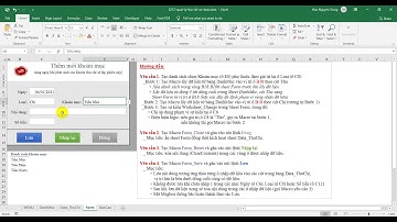 VBA Quản Lý Thu Chi