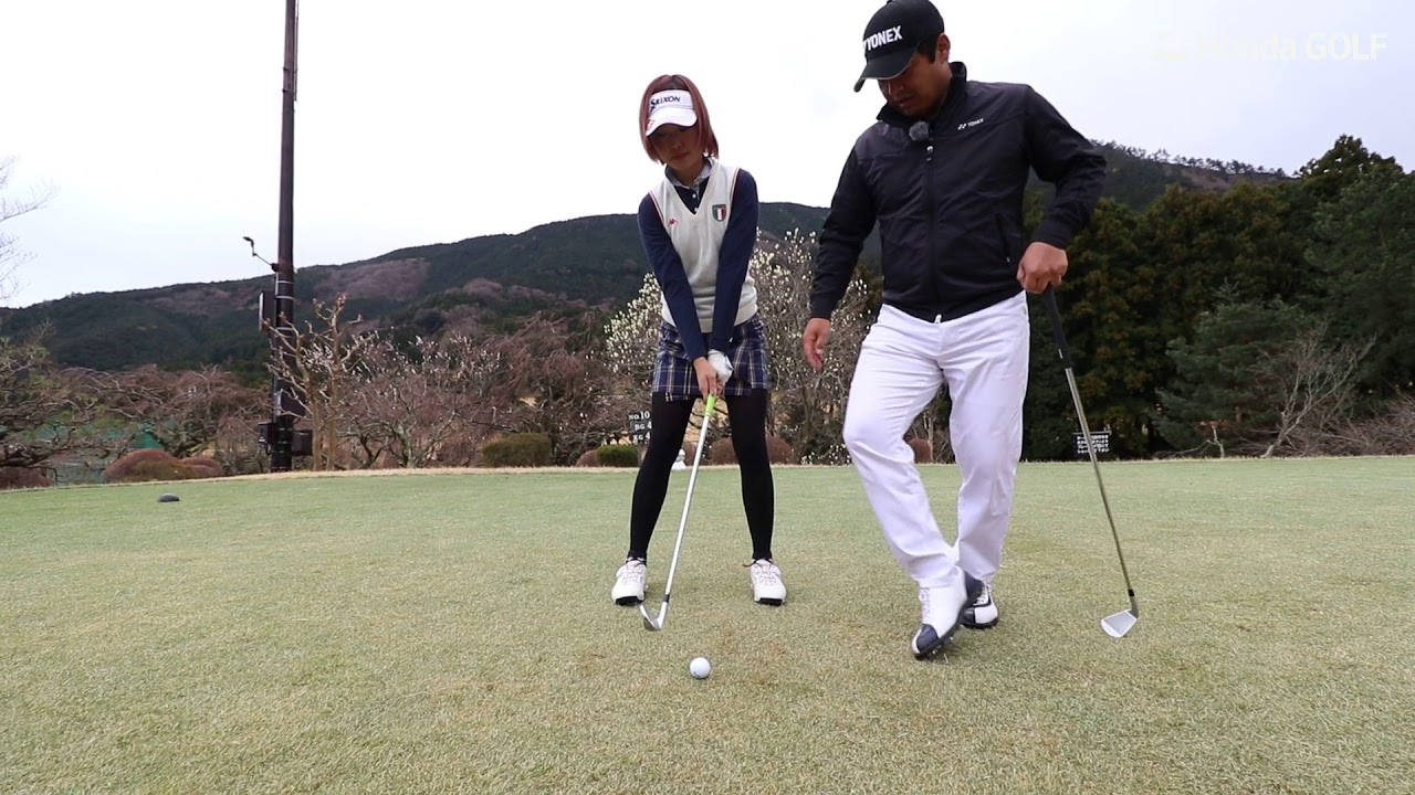 Honda Golf 三觜喜一プロ Lesson 8 バックスイングの余りをなくす Youtube