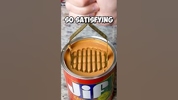 Most Satisfying Peanut Butter Video! #oddlysatisfying #peanutbutter #viral