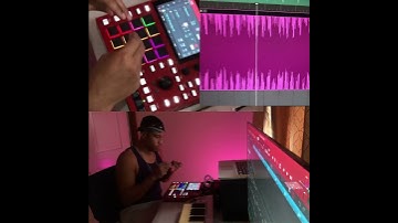 Making a jazz trap beat on the  MPC ONE #drill #mpc #trapbeat #mpcone