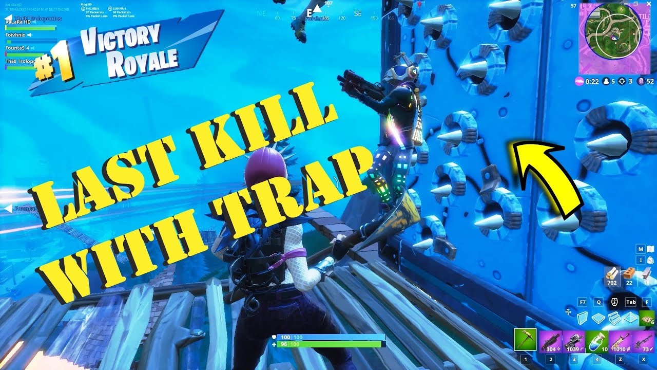 fortnite tournament greece ΠΉΡΑ ΤΟ ΤΕΛΕΥΤΑΊΟ KILL ΜΕ TRAP - Fortnite (Greek)