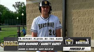 MVP's: Northmor's Drew Hammond & Garrett Harvey