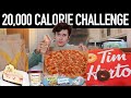 20,000 CALORIE CHALLENGE | EPIC Cheat Day | Man VS Food