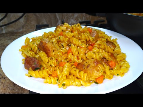 Макароны Вкуснее Плова! Невероятно Вкусный рецепт Потрясающий ужин за 20 минут в одной сковороде!