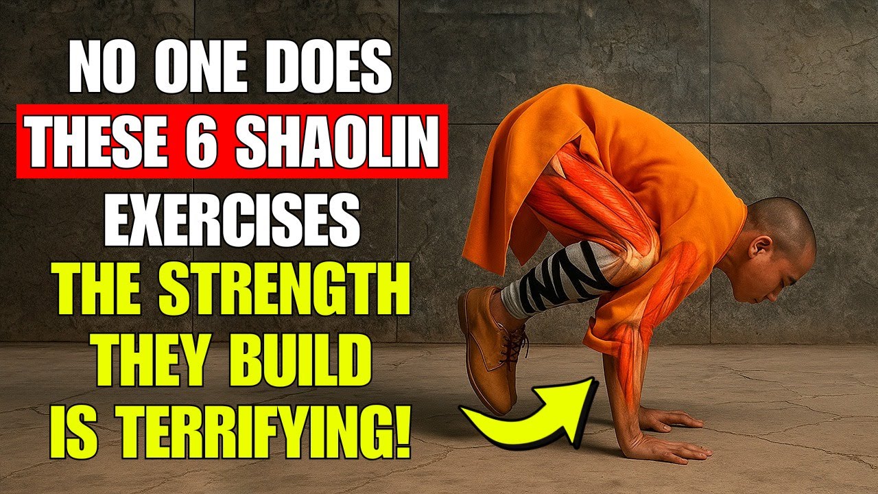 6 Powerful Exercises Performed By Shaolin Monks For Insane Strength & Endurance