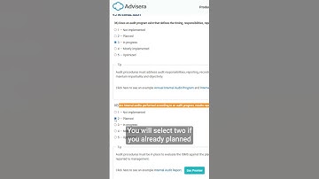 ISO 27001 Gap Analysis Tool - Selecting the maturity level #shorts