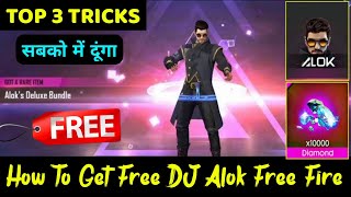 Free Fire Alok Character Unlock Free in November 2022, How to get