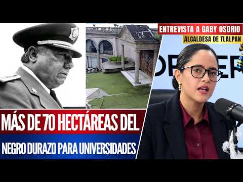 NEGRO DURAZO'S PARTHENON TO BECOME A UNIVERSITY: GABY OSORIO
