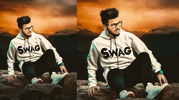 Lightroom and Ps touch tutorial | Lightroom tutorial | Instagram viral visual effects photo editing