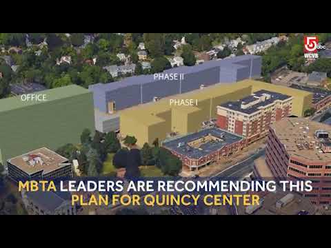 600 apartments office building proposed for Quincy T station