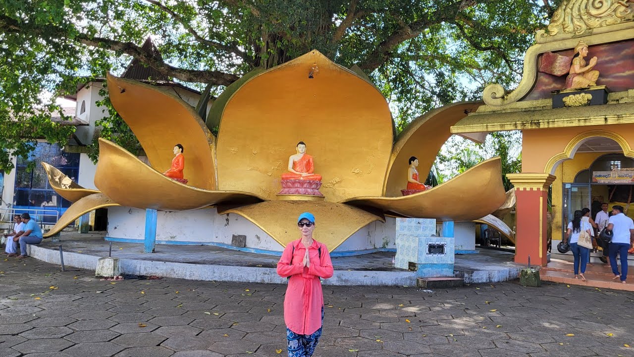 73. ШРИ ЛАНКА. ХРАМ КАНДЕ ВИХАРА. МЕЧЕТЬ МАСЖИД АЛЬ АБРАР. ПЛЯЖИ МОРАГАЛЛА. АЛЮТГАМА.