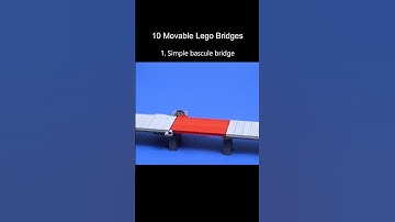 Movable Lego bridges #shorts