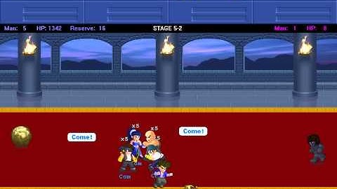 LF2 Stage 5 CRAZY! Davis Part 1