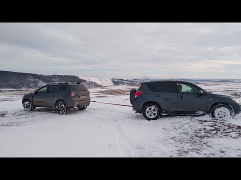 Dacia Duster Pulls out the Toyota Rav 4 - Offroad Adventures