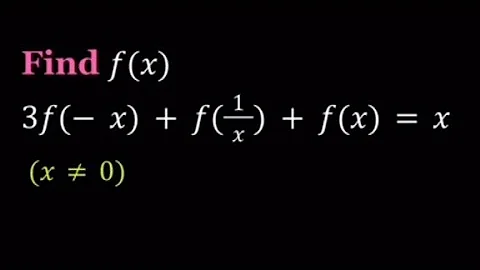 Australia - Maths Olympiad |A Functional Equation from Putnam and Beyond |#matholympaid #olympiad