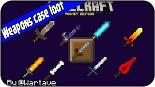 Weapons Case Loot - MOD Minecraft Bedrock Edition - 1.2.10+ - Download screenshot 5