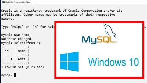 How to install MySQL to run SQL Queries on computer.