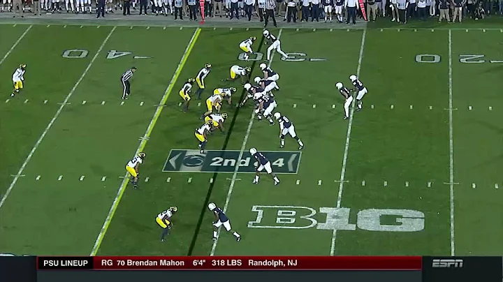 Saquon Barkley's 69-Yard Touchdown vs. Michigan