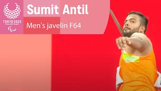 Sumit Antil smashes the World Record AGAIN! | Men's Javelin F64 | Tokyo 2020 Paralympic Games